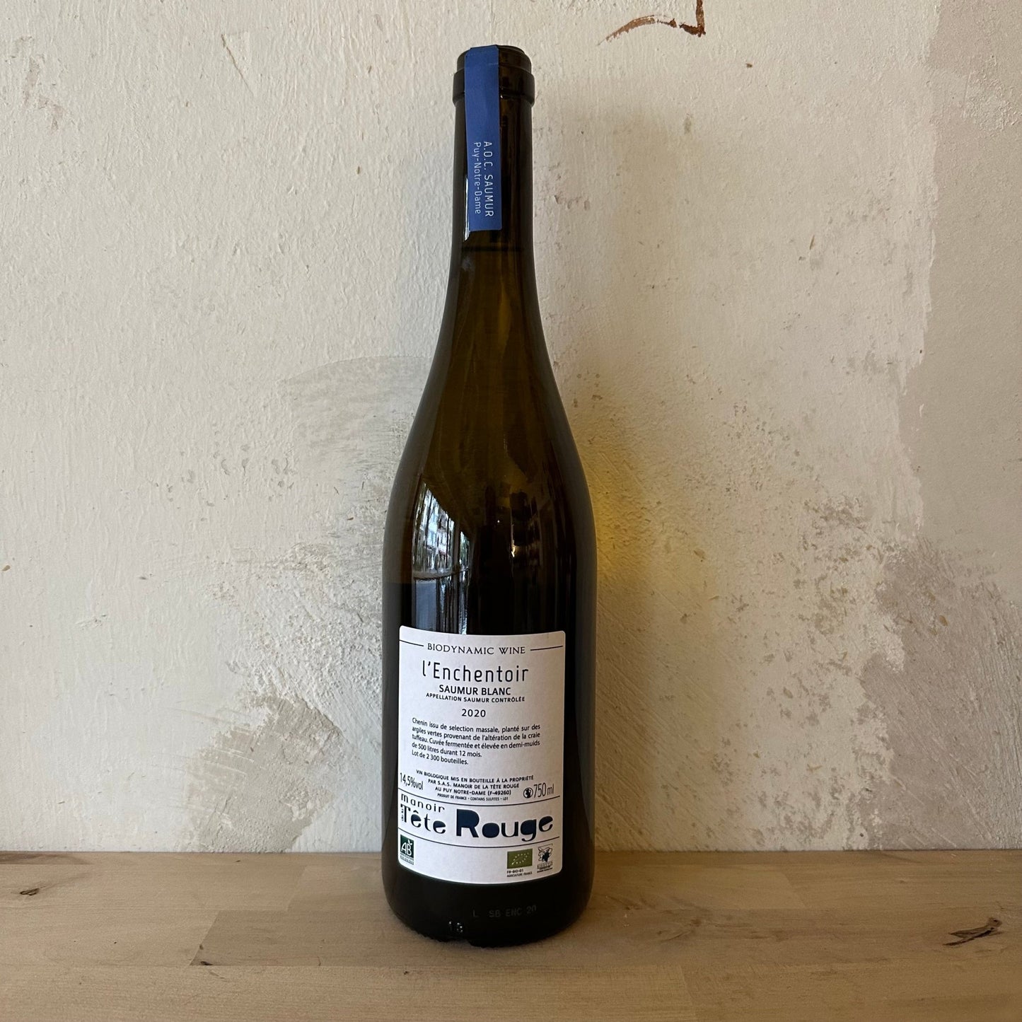 2020 AOC Saumur Blanc "Enchentoir" - Domaine Manoir de la Tête Rouge - Ponyhof Zu Verkaufen