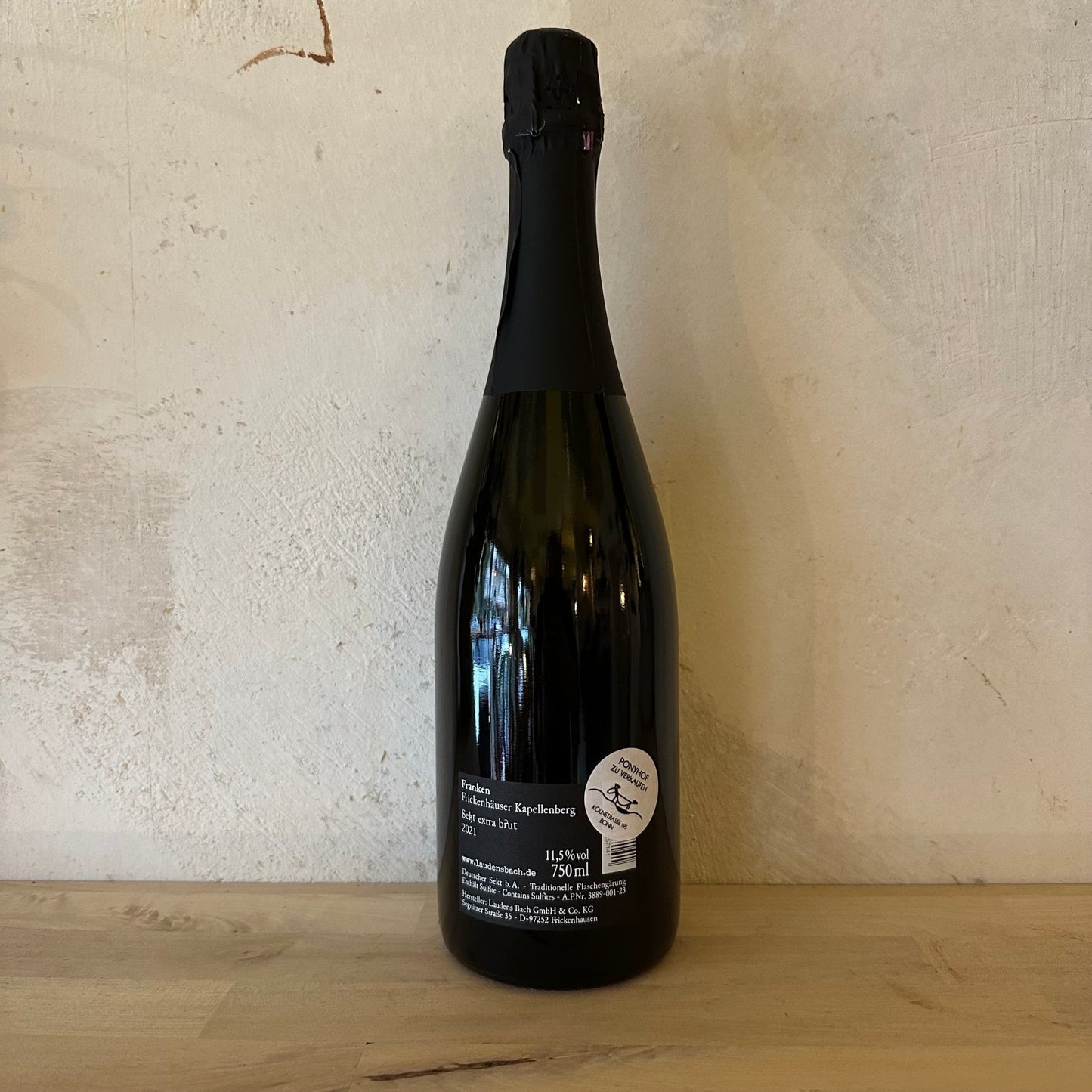 2021 Hofsekt extra brut - Weingut Laudens Bach - Ponyhof Zu Verkaufen