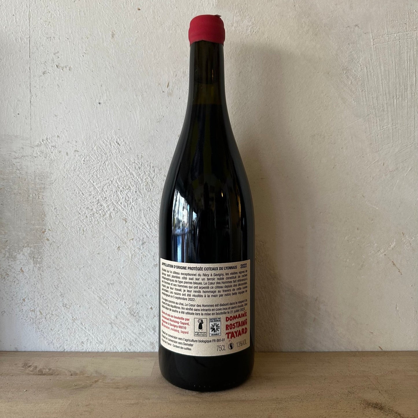 2022 Le Cœur des Hommes - Domaine Rostaing Tayard - Ponyhof Zu Verkaufen