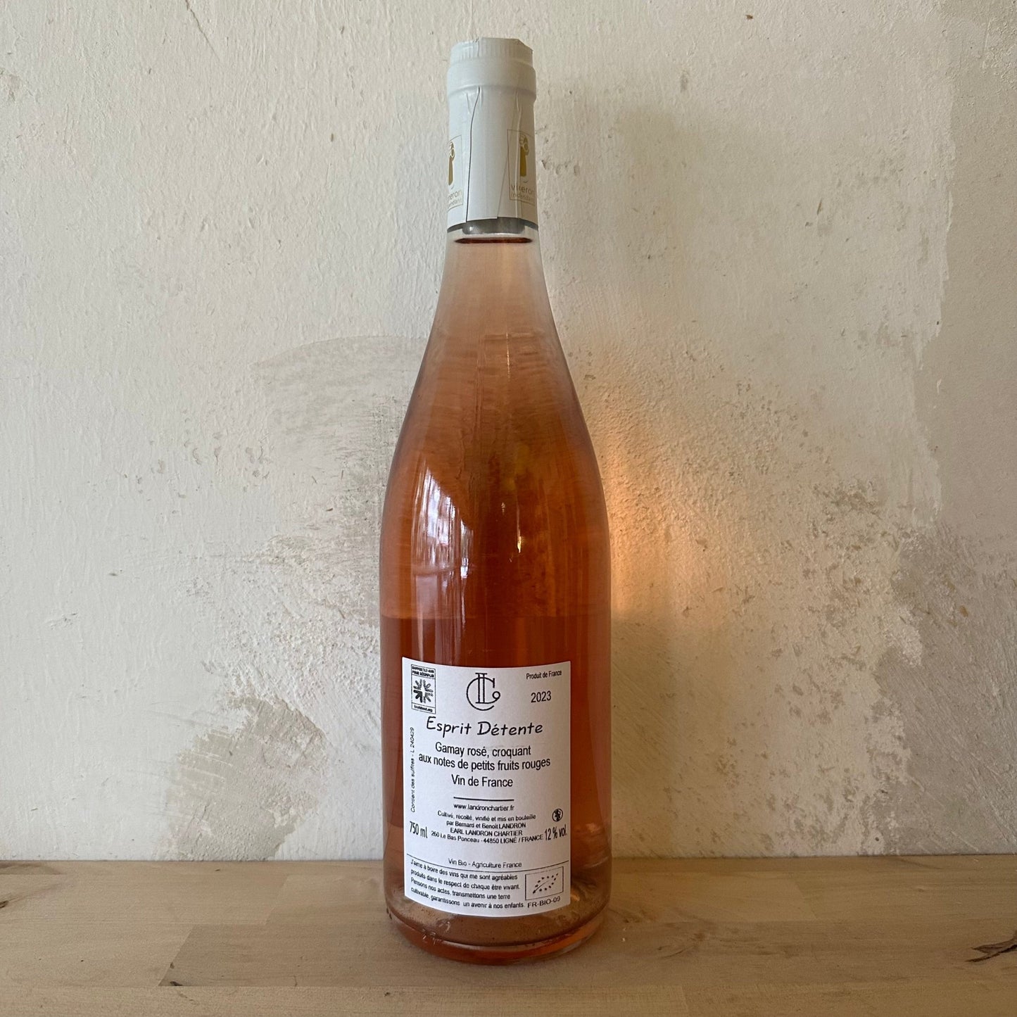 2023 Esprit Detente Rosé - Domaine Landron Chartier - Ponyhof Zu Verkaufen