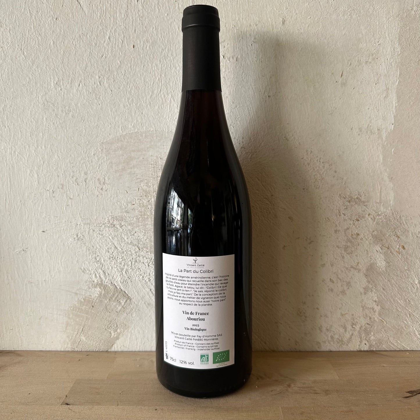 2023 La Part du Colibri "Abouriou" - Domaine Le Fay d'Homme - Ponyhof Zu Verkaufen