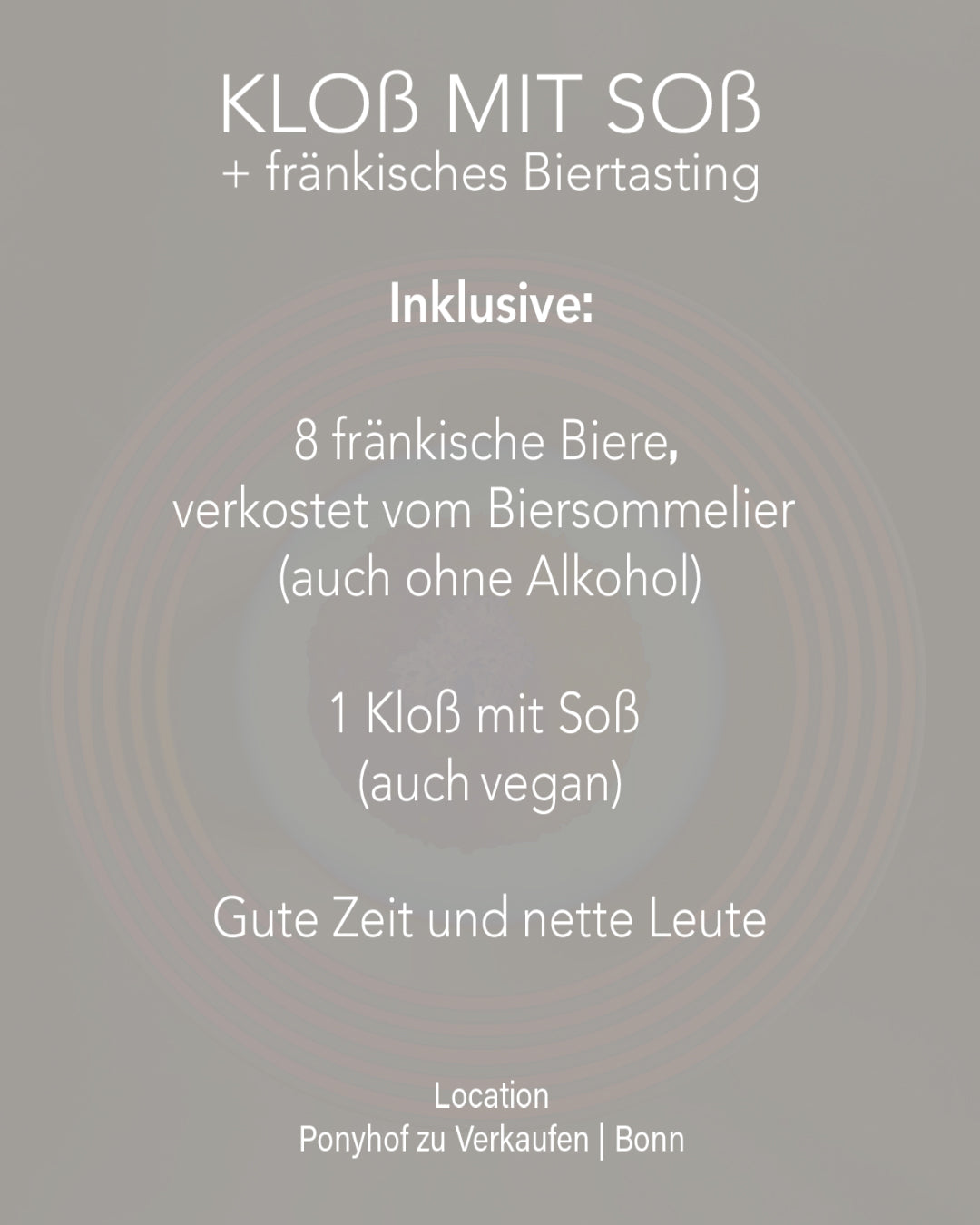 Kloß mit Soß