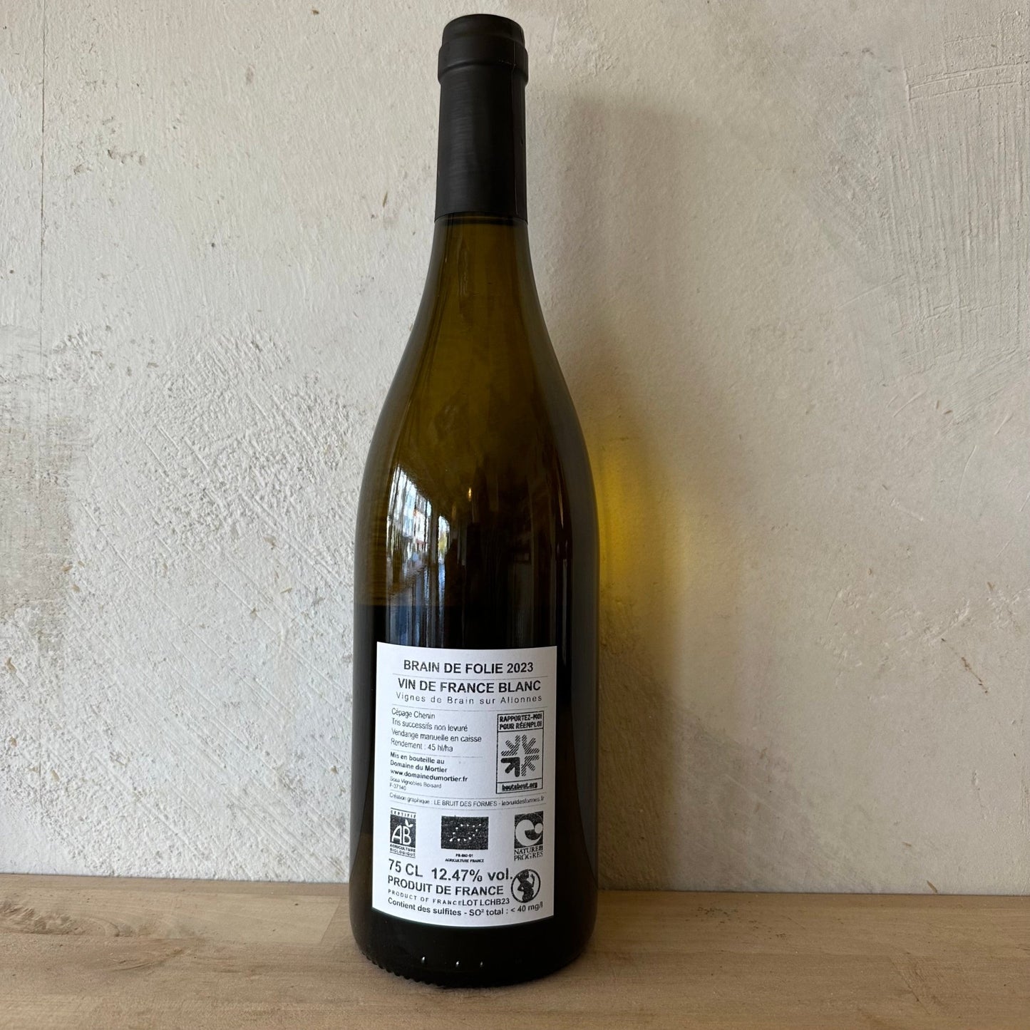 Brain de Folie Chenin Barrique - Domaine Du Mortier - Ponyhof Zu Verkaufen