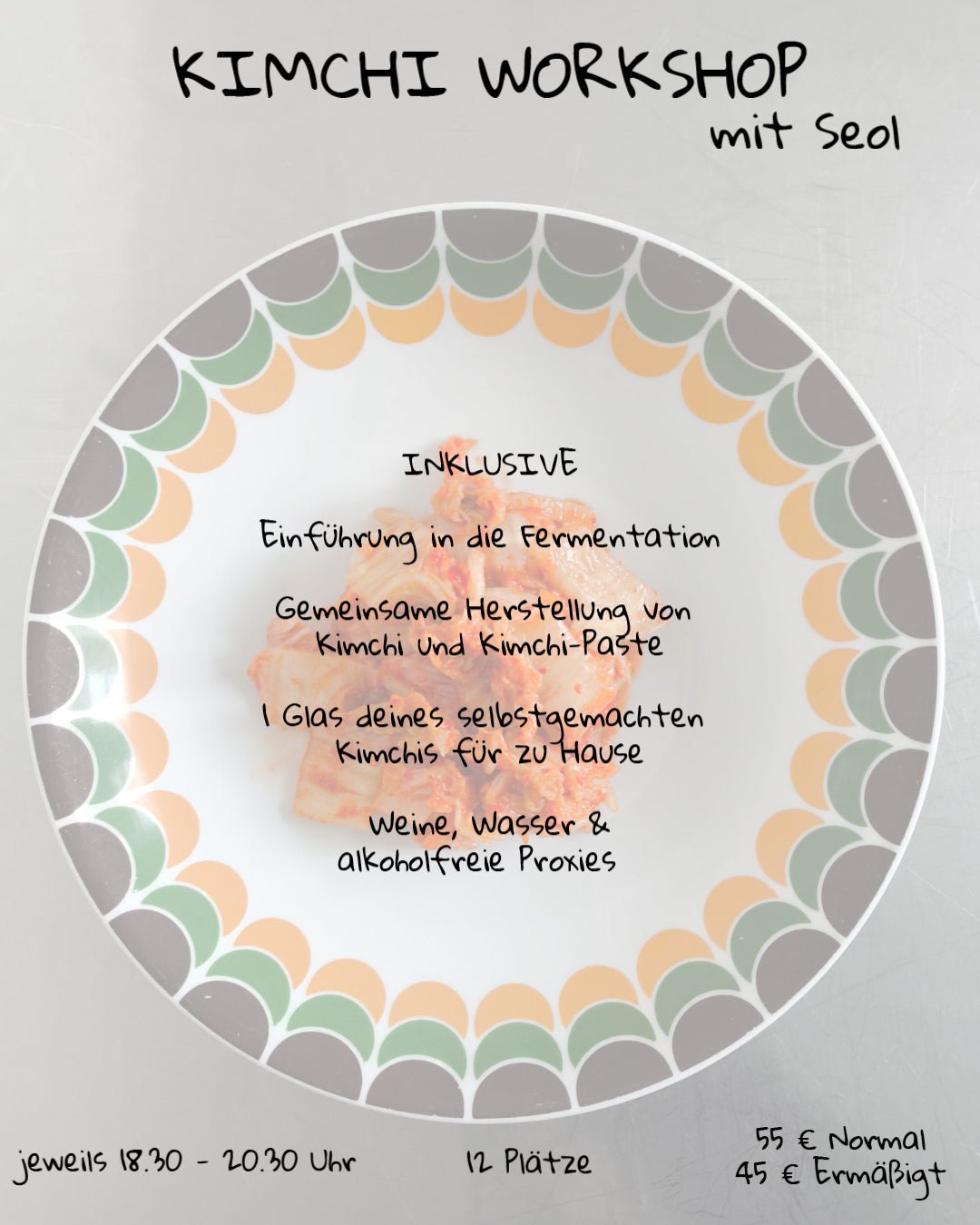 Kimchi Workshop mit Seol - Event - Ponyhof Zu Verkaufen