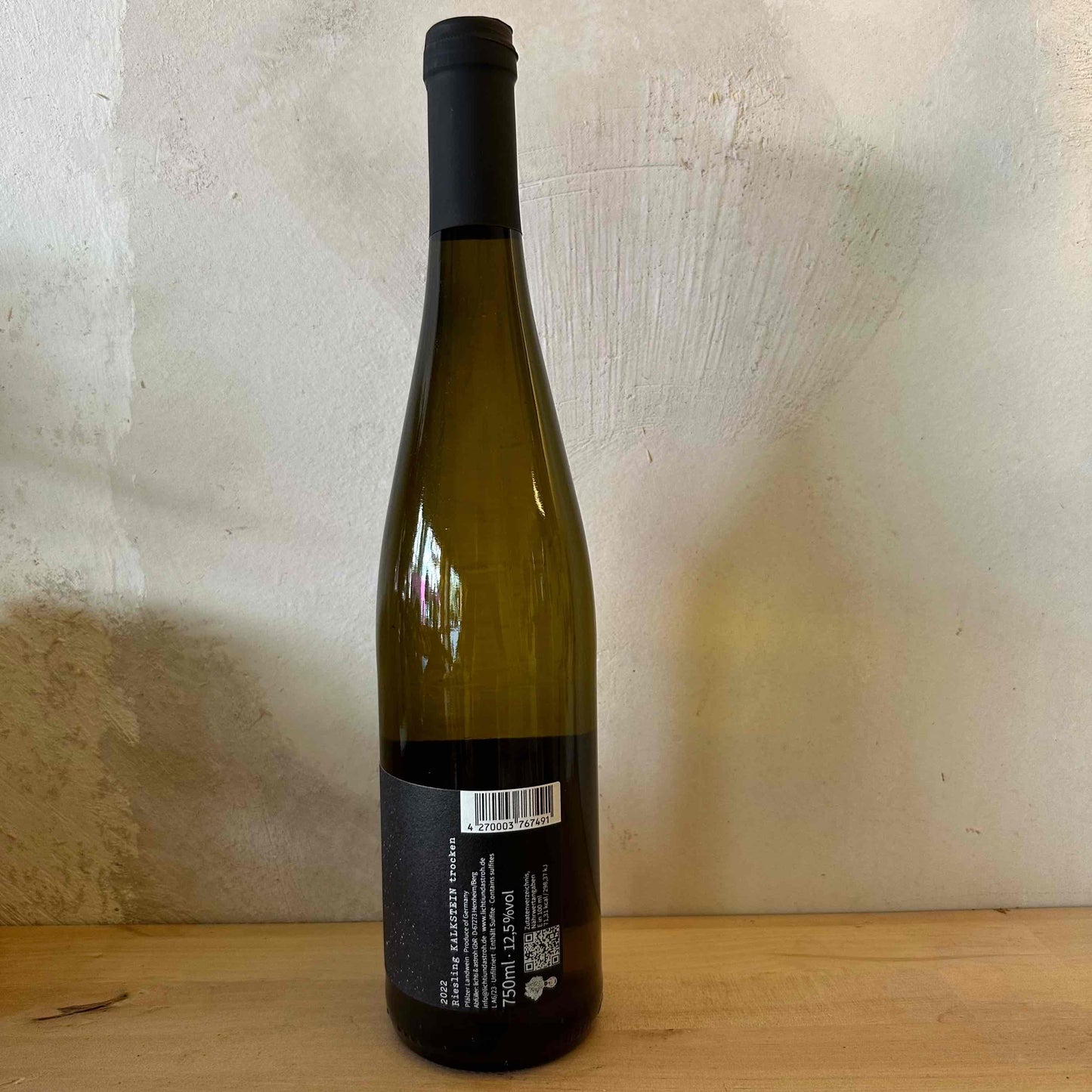 2022 Riesling Kalkstein trocken - Weingut Lichti & Astroh - Ponyhof Zu Verkaufen