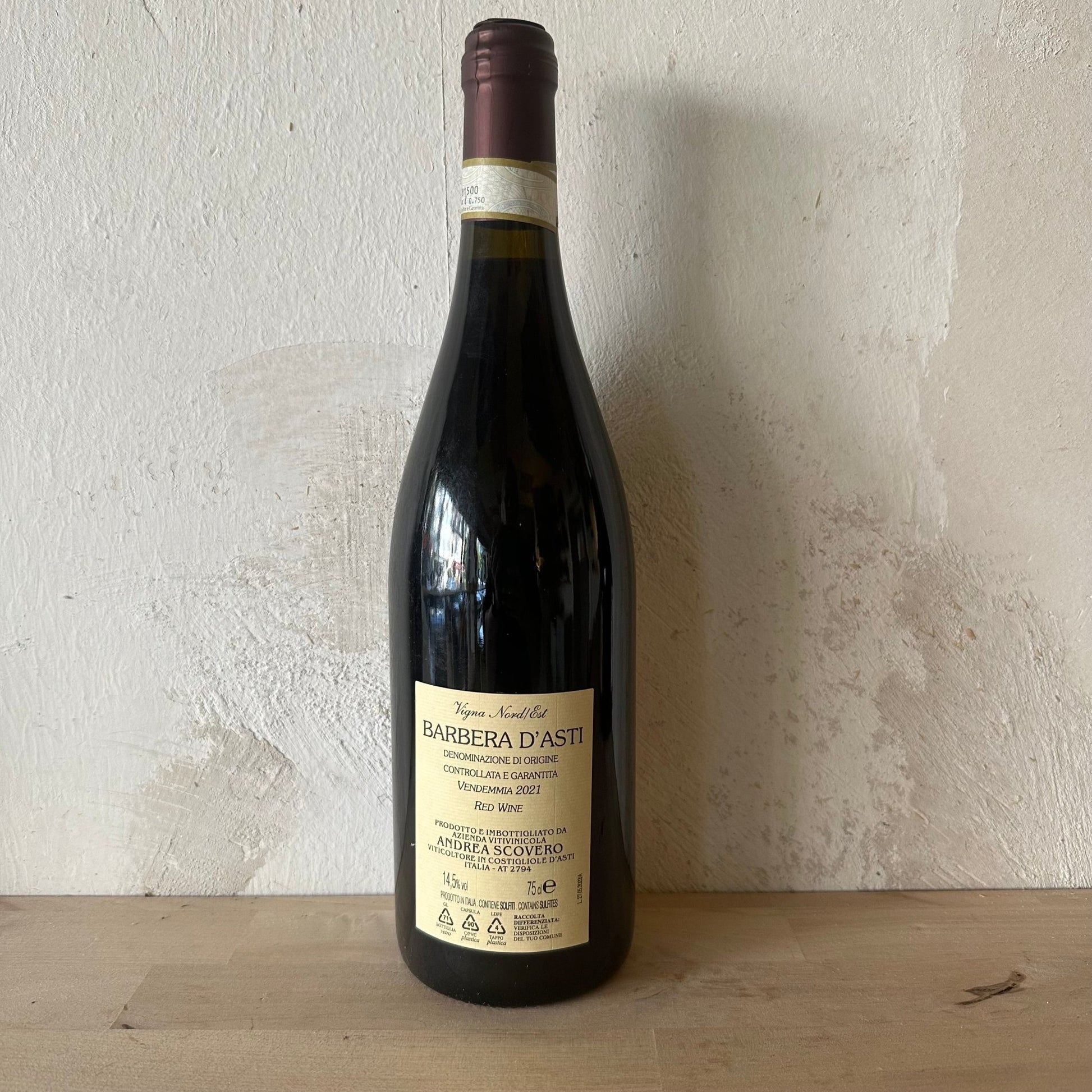 2021 Barbera d'Asti - Andrea Scovero - Ponyhof Zu Verkaufen