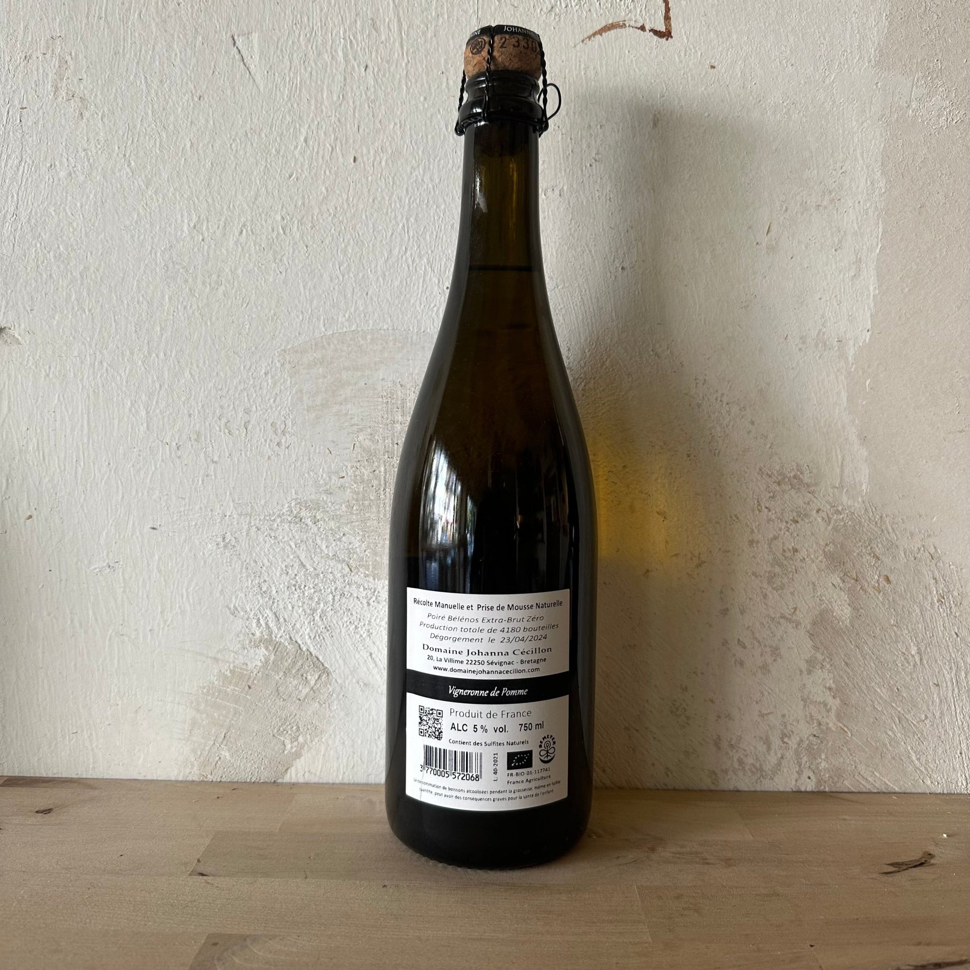 2021 Belenos Poiré Extra - Brut - Domaine Johanna Cécillon - Ponyhof Zu Verkaufen