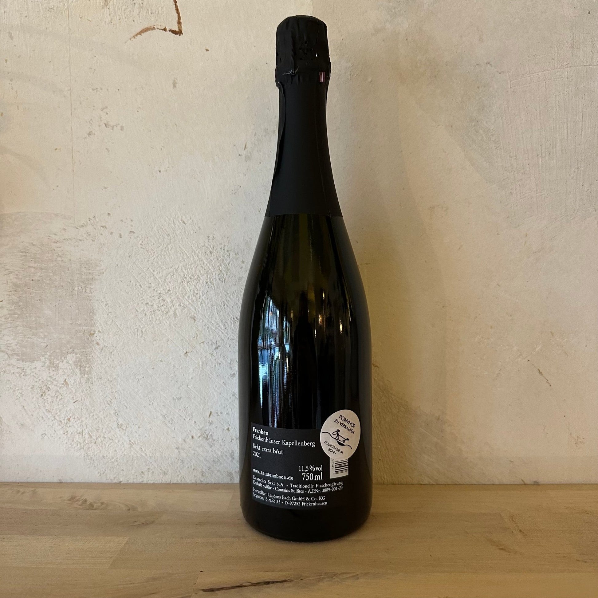 2021 Hofsekt extra brut - Weingut Laudens Bach - Ponyhof Zu Verkaufen