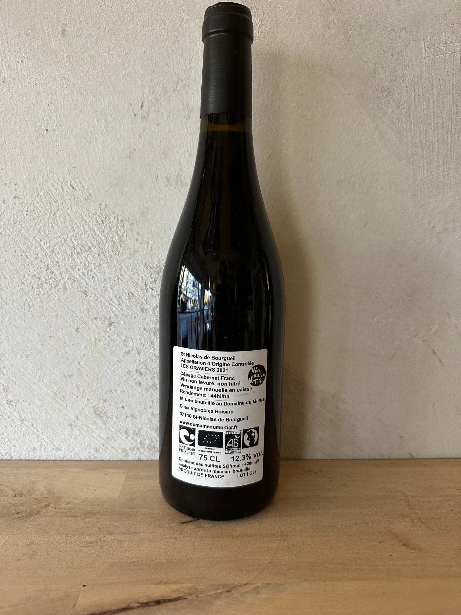 2021 Les Graviers AOC - Domaine Du Mortier - Ponyhof Zu Verkaufen
