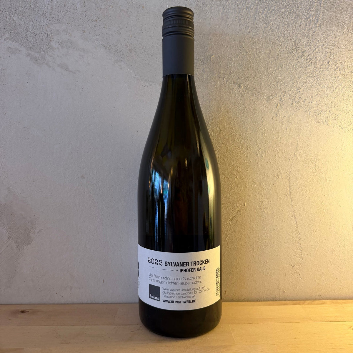 2022 Iphöfer Kalb Sylvaner QbA trocken - Weingut Nicolas Olinger - Ponyhof Zu Verkaufen
