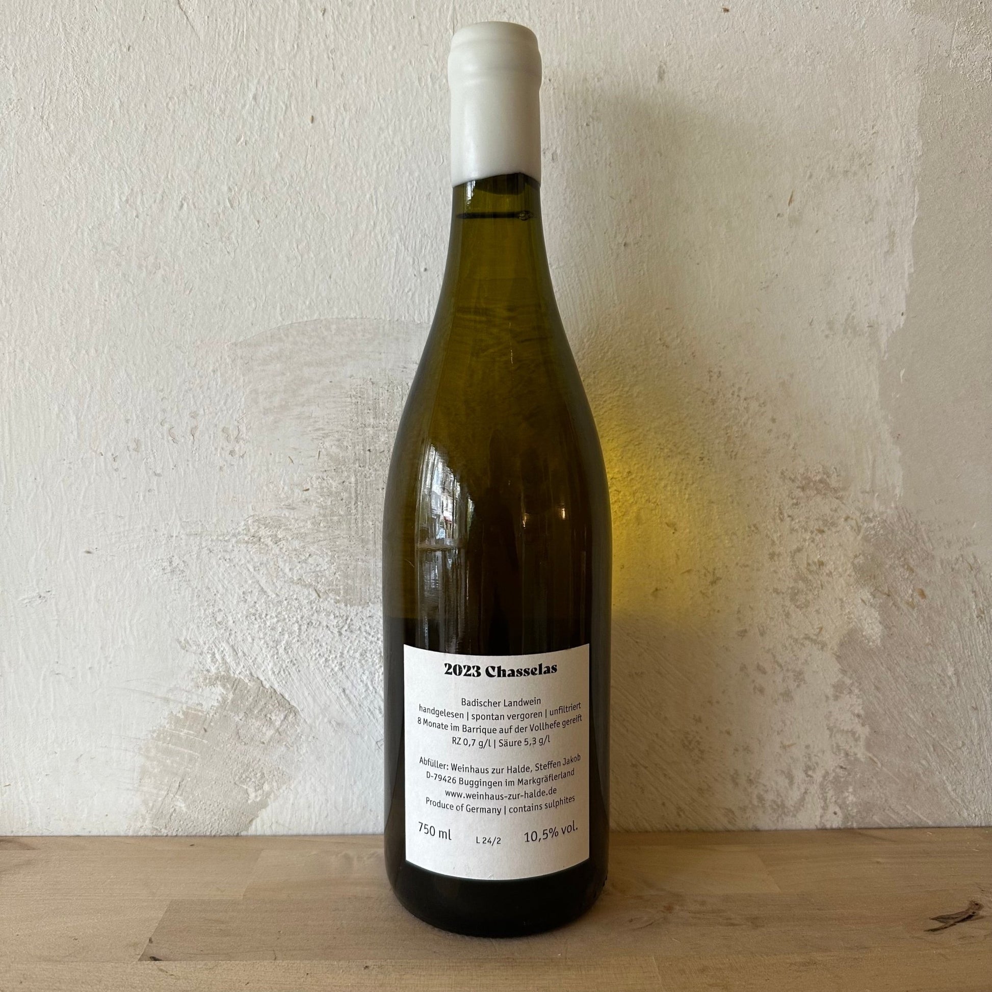 2023 Chasselas - Weinhaus zur Halde - Ponyhof Zu Verkaufen