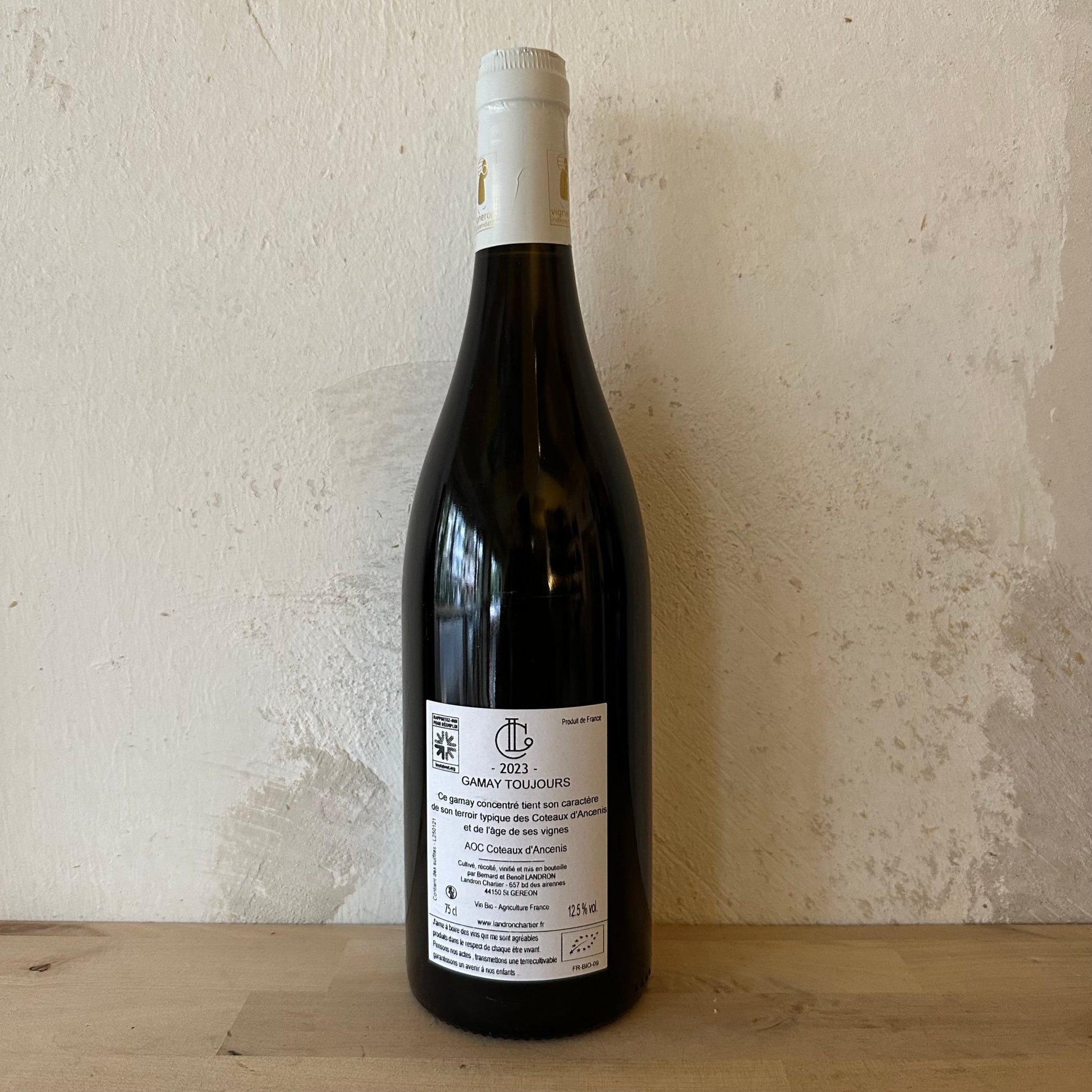 2023 Gamay Toujours Coteaux d'Ancenis - Domaine Landron Chartier - Ponyhof Zu Verkaufen