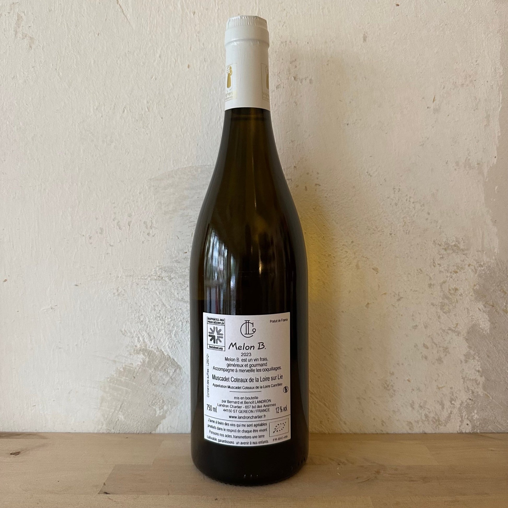 2023 Melon B. Muscadet Coteaux de la Loire - Domaine Landron Chartier - Ponyhof Zu Verkaufen