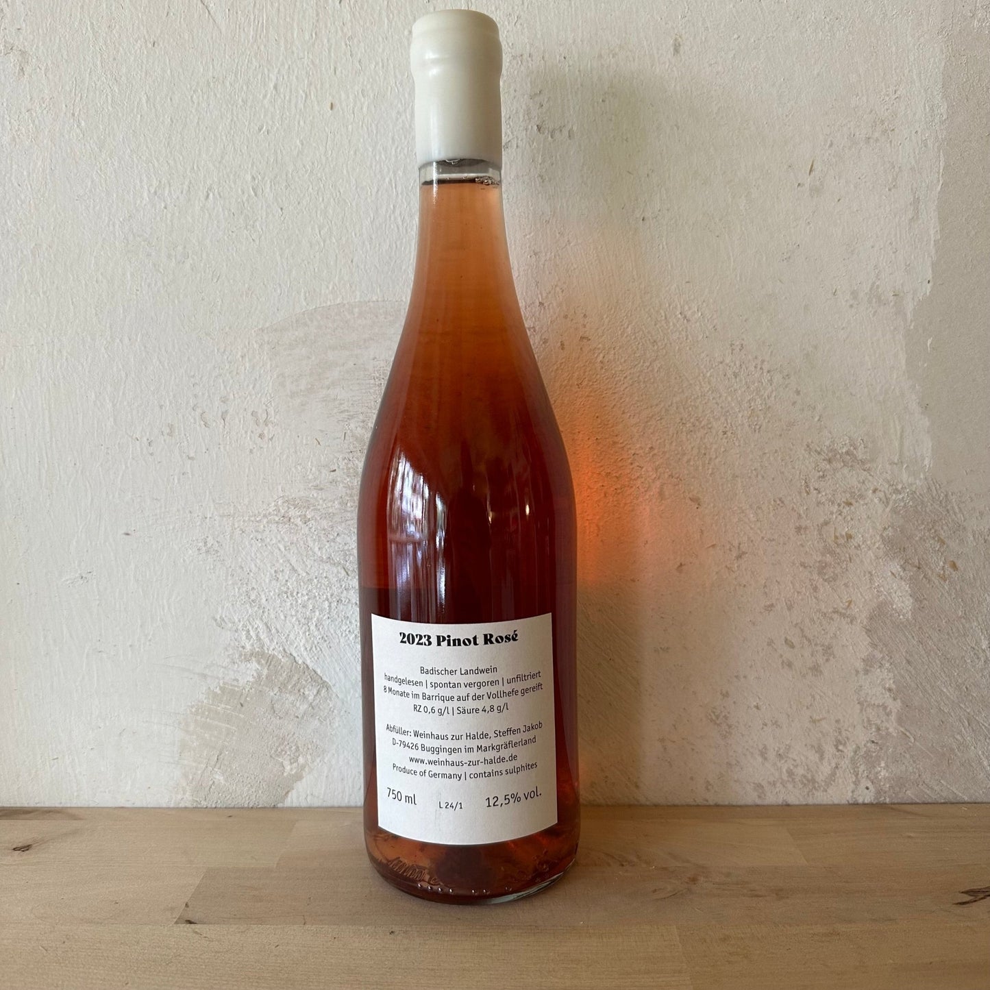 2023 Pinot Rosé - Weinhaus zur Halde - Ponyhof Zu Verkaufen