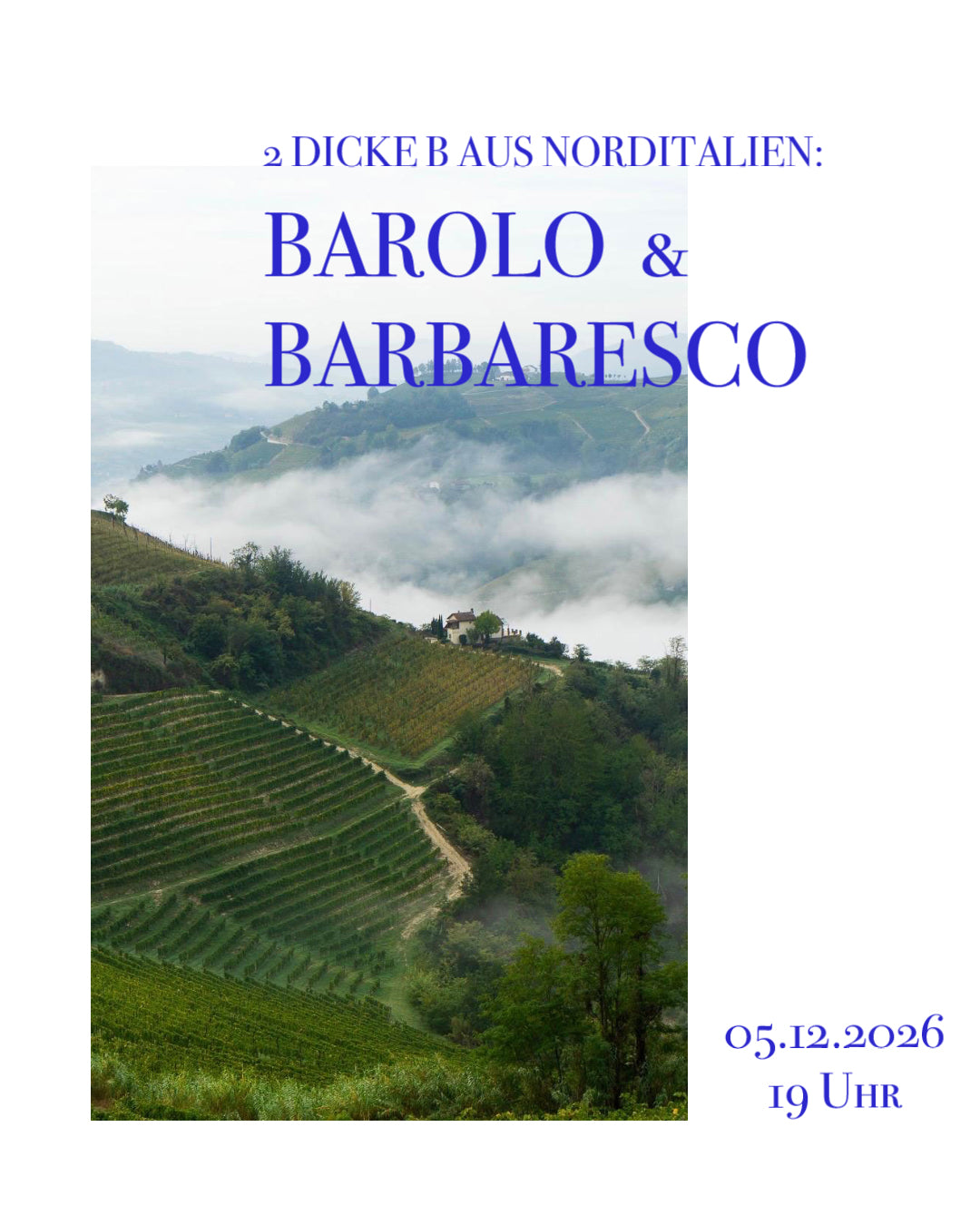 2 Dicke B aus Italien: Barolo und Barbaresco