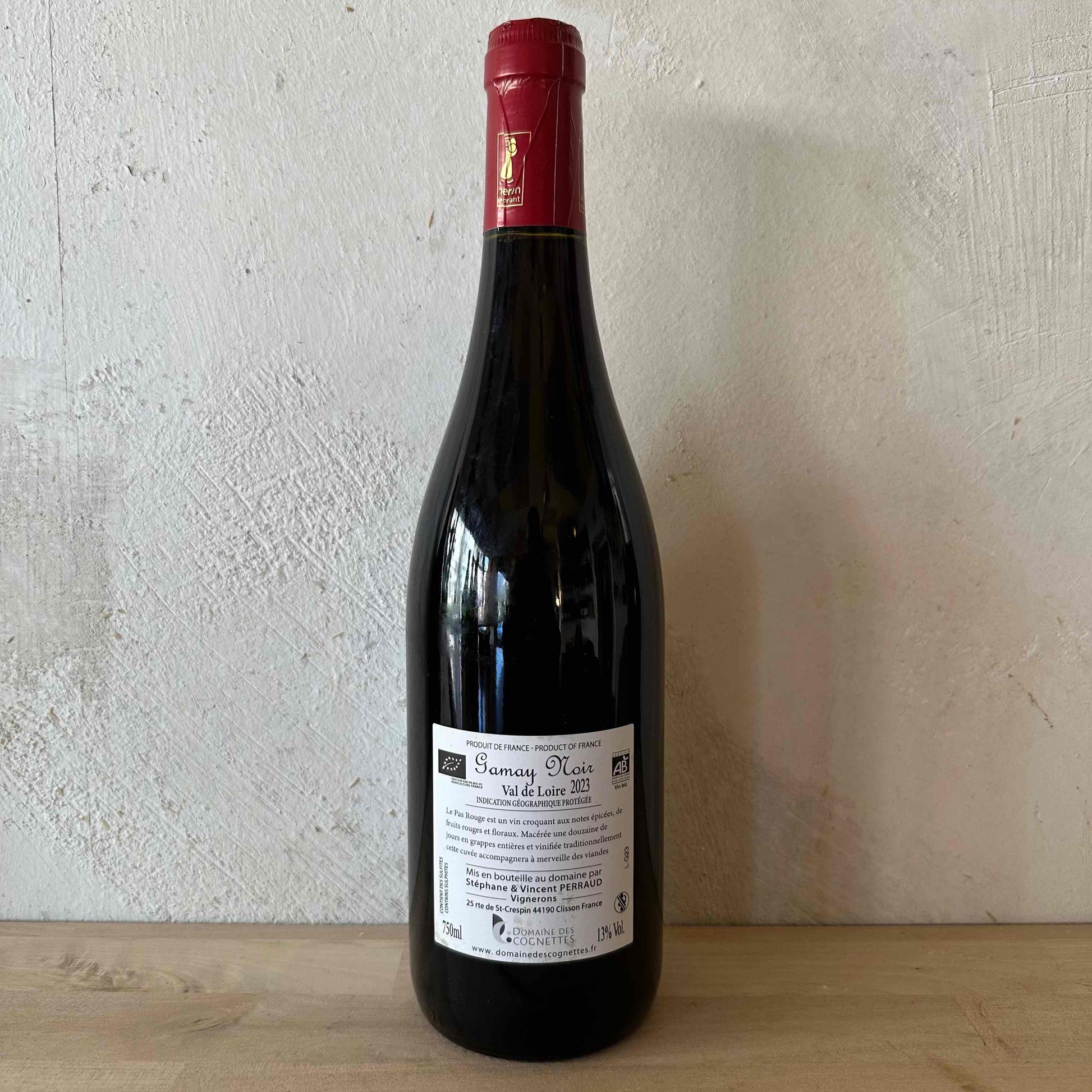 Domaine Des Cognettes - 2023 Le Pas Rouge Gamay Noir - Domaine Des Cognettes - Ponyhof Zu Verkaufen