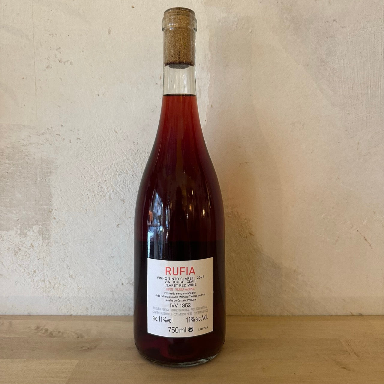 2022 Rufia Clarete - João Tavares de Pinas Wines - Ponyhof Zu Verkaufen