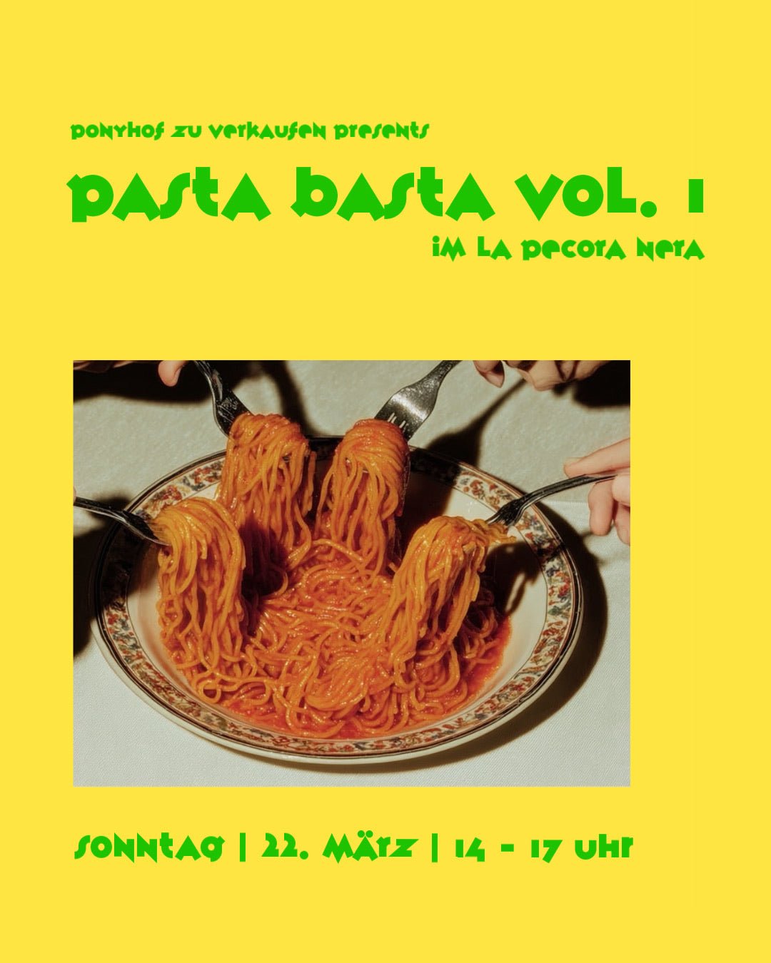 Pasta Basta Vol. 1 - Event - Ponyhof Zu Verkaufen
