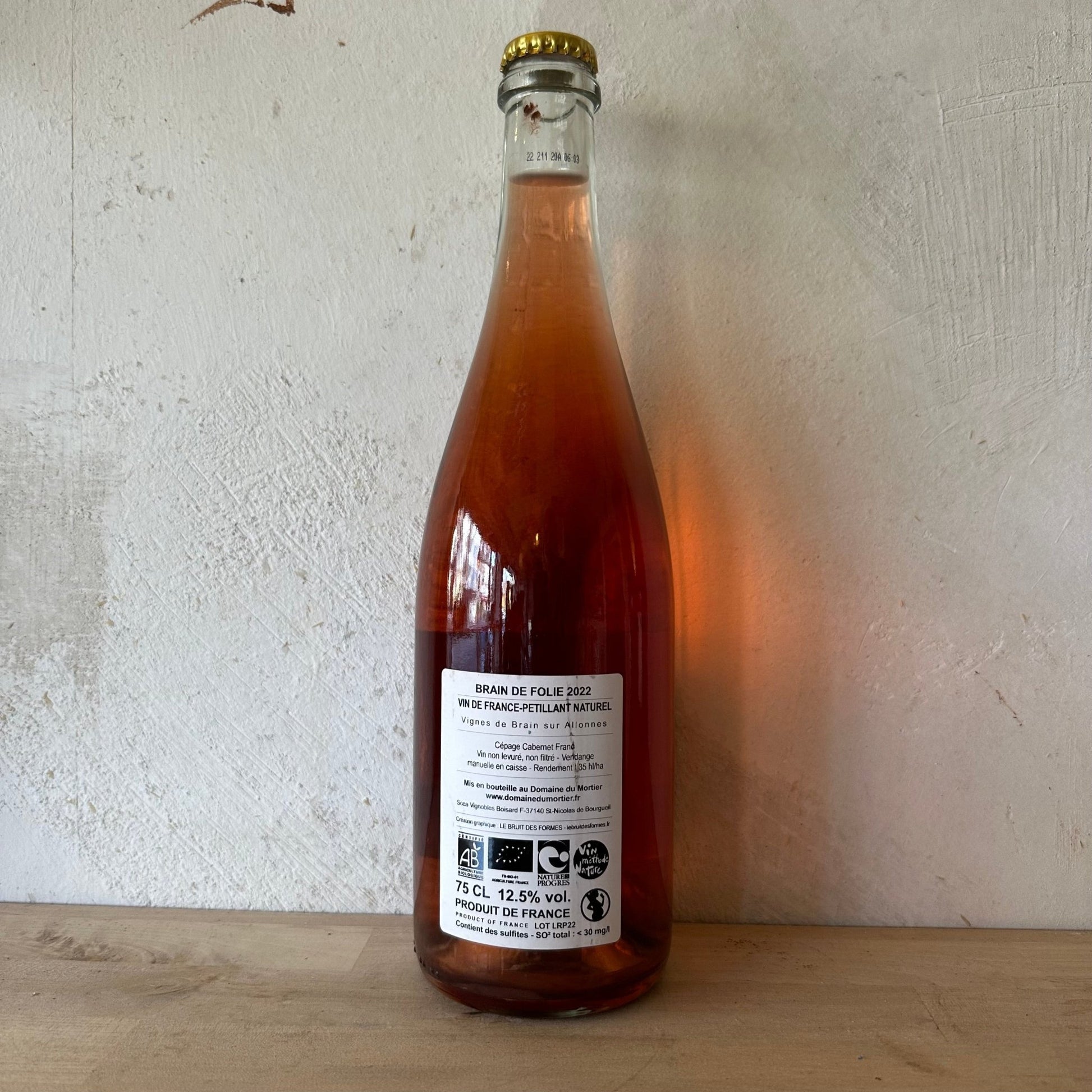 Pét Nat Rosé - Domaine Du Mortier - Ponyhof Zu Verkaufen