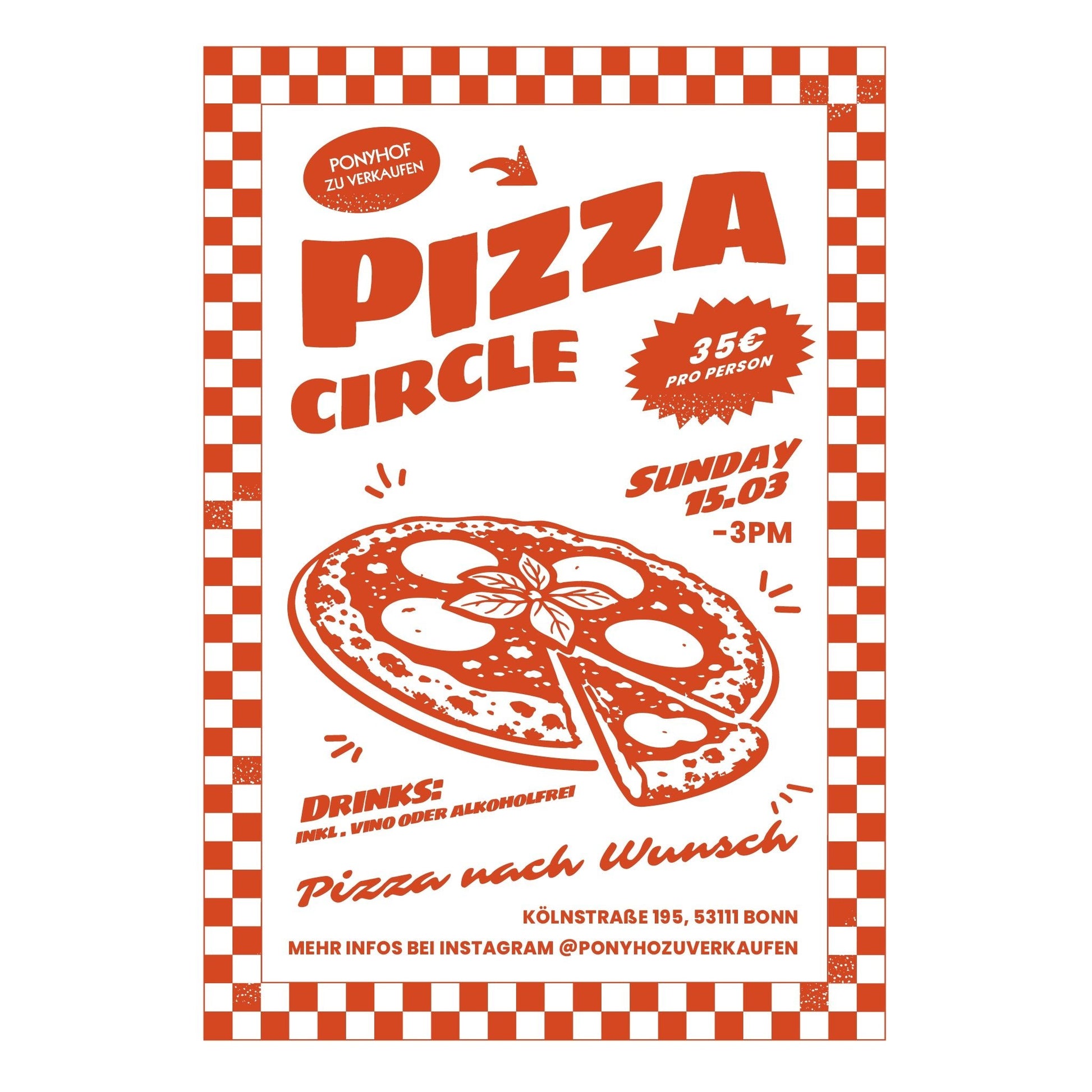 Pizza Circle - Event - Ponyhof Zu Verkaufen