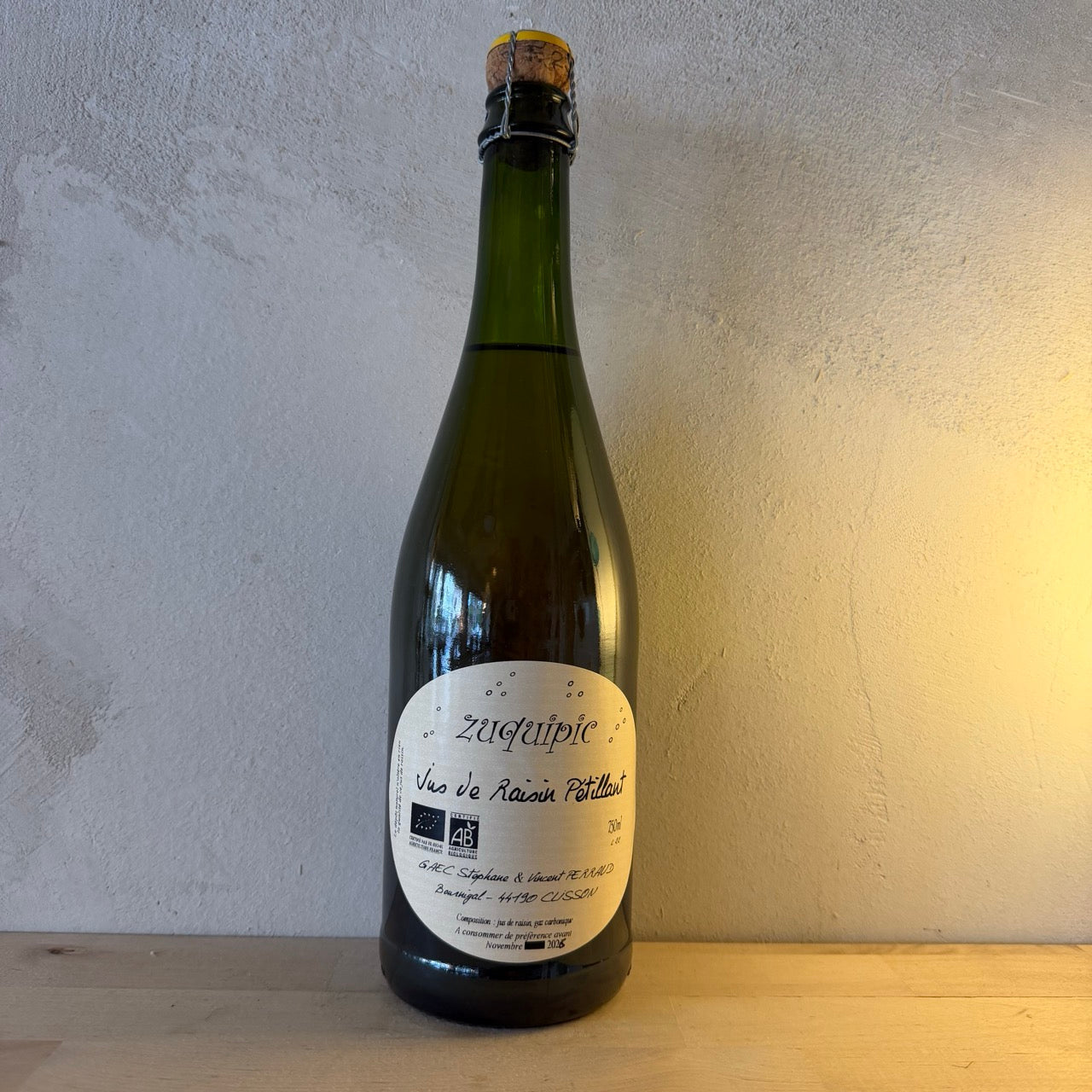Zuquipic Jus de Raisin Pétillant - Domaine Des Cognettes - Ponyhof Zu Verkaufen